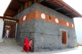 The 12th Century Changangkha Lhakhang is built on a site chosen by Lama Phajo Drukgom Shigpo from Tibet.