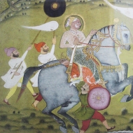 Maharao Ummed Singh-I of Kotah; miniature painting on paper; Maharao Madho Singh Museum.